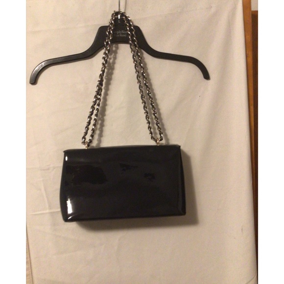 VALENTINO PATENT LEATHER BAG - Picture 1 of 10